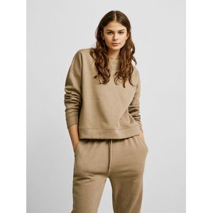 Pieces huispak dames - Loungewear pak - S - Grijs.