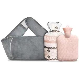 Warmwaterkruik-Refillbaar-Groot-Kleur-Voering- voor-nek- en- schouder- rug- en- beenverwarming