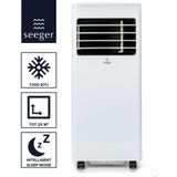 SEEGER Mobiele Airco - 7000 BTU - Inclusief Installatiekit - Voor Slaapkamer en Woonkamer - Airconditioning - SAC7000 - Wit