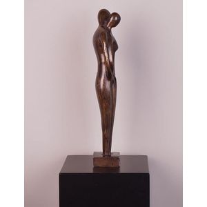 Koppel Samen abstract brons
