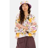 camel active - Blouse - All-over Print - Katoen - Lange Mouwen