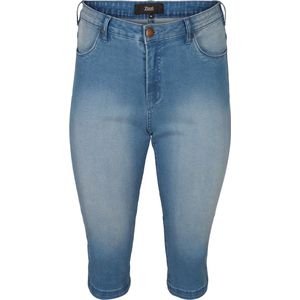 ZIZZI JEANS AMY CAPRI Dames Jeans - Light Blue - Maat 52