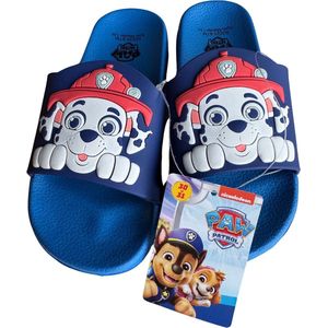 Badslippers - slippers - paw patrol - jongens slippers - nickelodeon (Meerdere maten vraag ons)