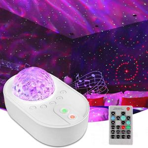 Multifunctionele sterrenhemel projector met Bluetooth muziek en afstandsbediening