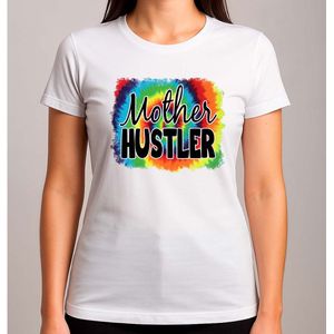 Mother Hustler - T Shirt - MomLife - BestMom - SuperMom - LoveYouMom - Cute - MamaLeven - BesteMama - SuperMama - LieveMama - Gift