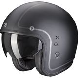 Scorpion - Belfast Evo Retrol - Jethelm - Mat Zwart-Zilver