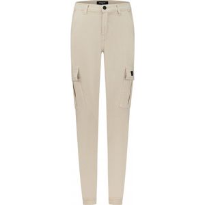 Ballin Amsterdam - Jongens Regular fit Pants Cargo - Sand - Maat 10
