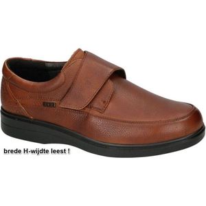 Cognac Velcroschoenen Heren G-comfort maat 46