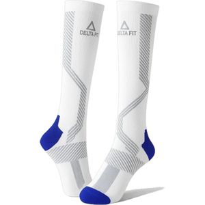 Delta Fit - Compressiesokken Lang - Minder vermoeidheid (Maat 39-42)