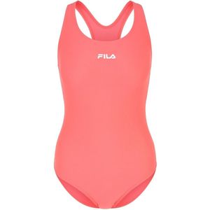 Fila Damen Badeanzug Saki Racer Back Swimsuit FAW0472 Calypso Coral-XS