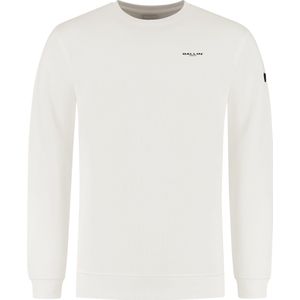 Ballin Amsterdam - Heren Regular fit Sweaters Crewneck LS - Off White - Maat L