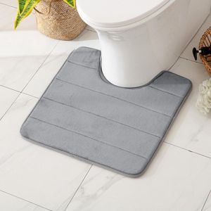 Goodivery ® Comfortabele Antislip Badmat met Traagschuim voor Toilet en Badkamer