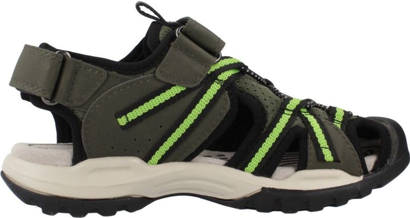 Geox - J Borealis Boy B - Sandalen - Leger/Groen - Maat 26 EU