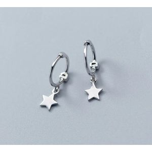 oorbellen dames | oorhangers dames | oorbellen dames zilver | zilver 925 | oorbellen met ster | cadeau voor vrouw | black friday 2023 | schoencadeautje sinterklaas | kerstcadeau voor vrouw