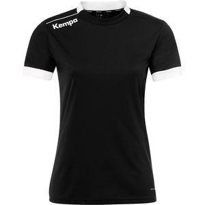 Kempa Player Shirt Dames - sportshirts - zwart/wit - Vrouwen
