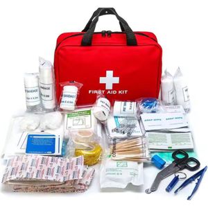 #1 EHBO Kit - Verbanddoos - Medische Kit - First Aid- Verbandkoffer - EHBO Kit Auto - EHBO Kit Camping - Noodhulp Set - EHBO Kit Werkplek - Compacte EHBO Kit - Professionele EHBO Kit - EHBO Kit voor Kinderen - Eerste Hulp Set - Noodpakket EHBO