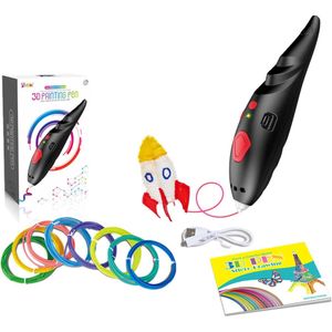 Kiddel 3D Printing Pen | Complete Starterset met 8 x 2 Meter Vulmateriaal | Creatief Speelgoed voor Kinderen vanaf 6 Jaar