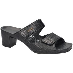 Vital -Dames - zwart - slippers & muiltjes - maat 39