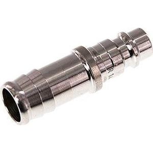 RVS 306L DN 7.2 (Euro) Luchtkoppeling Insteeknippel 13 mm Slangpilaar - CLP7-H-SSL-P-13
