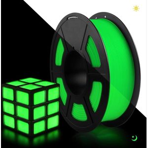Groen Glow in the Dark PLA Filament - Hoge Lichtintensiteit - 1 kg Spoel