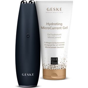 GESKE | SmartAppGuided™ MicroCurrent Face-Lift Pen | 6 in 1 | Tools voor huidverzorging | Anti-aging apparaat | Facelift | Jonge huid zonder rimpels | Gezichtsapparaat incl. GESKE | Hydraterende MicroCurrent Gel | Must voor alle GESKE Micro