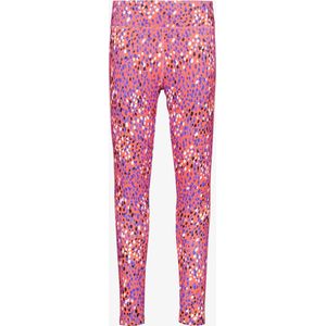 Osaga meisjes sportlegging stippenprint oranje - Maat 164