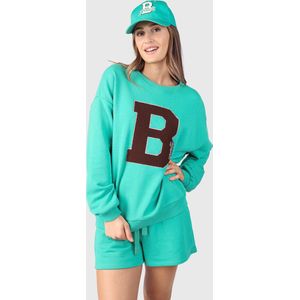 Brunotti Nemi Dames Oversized Sweater - Groen - L