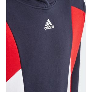 adidas Sportswear Colorblock 3-Stripes Hoodie - Kinderen - Blauw- 128