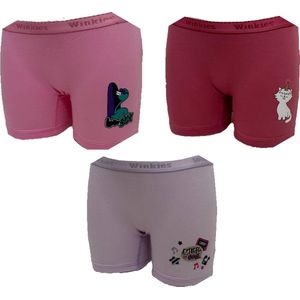Embrator meisjes Boxershorts 3-stuks mix maat 128/134