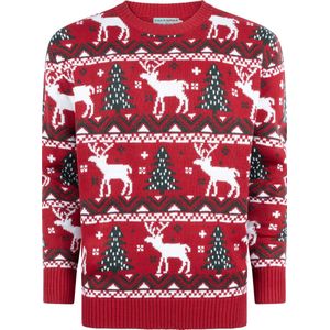 Foute Kersttrui Dames & Heren - Christmas Sweater ""Gezellig Kerst Rood"" - Mannen & Vrouwen Maat XL - Sinterklaas - Kerst - Kerstcadeau