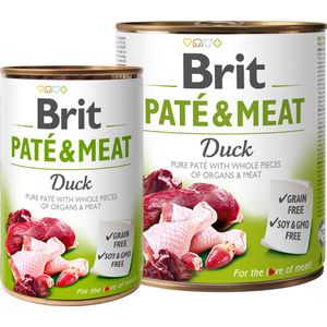 Brit Paté & Meat Duck 400 g (6)