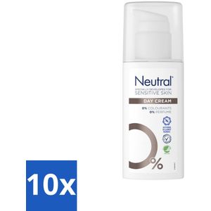 Neutral - Dagcrème - Gevoelige huid - Parfumvrij - 50 ml - Bulkverpakking - 10 stuks