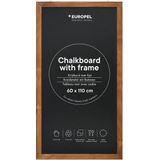 Europel krijtbord - houten lijst – muurdecoratie – tekenbord - 60x110cm