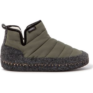 Nuvola - Boot Wool - Pantoffels - Militair Groen - Bootie-stijl