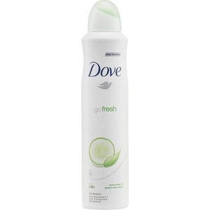 Deodorant Spray Go Fresh Dove Komkommer Groene Thee (250 ml)