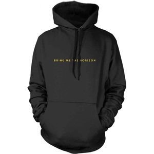 Bring Me The Horizon - Spray Hex Hoodie/trui - 2XL - Zwart