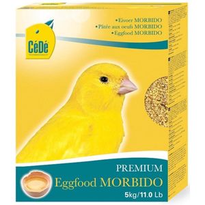 Cédé - Binnenvogelvoer - Vogel - Cédé Eivoer Morbido Half Vet 5kg - 1st