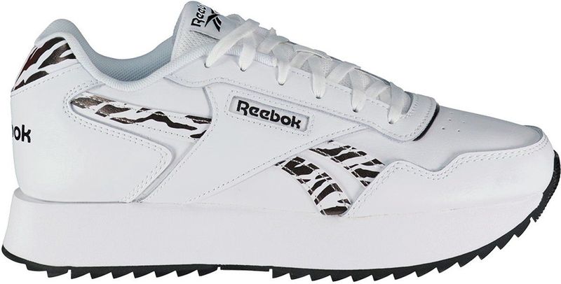 Reebok - Glide Ripple Double - Damessneakers - Wit/Zwart