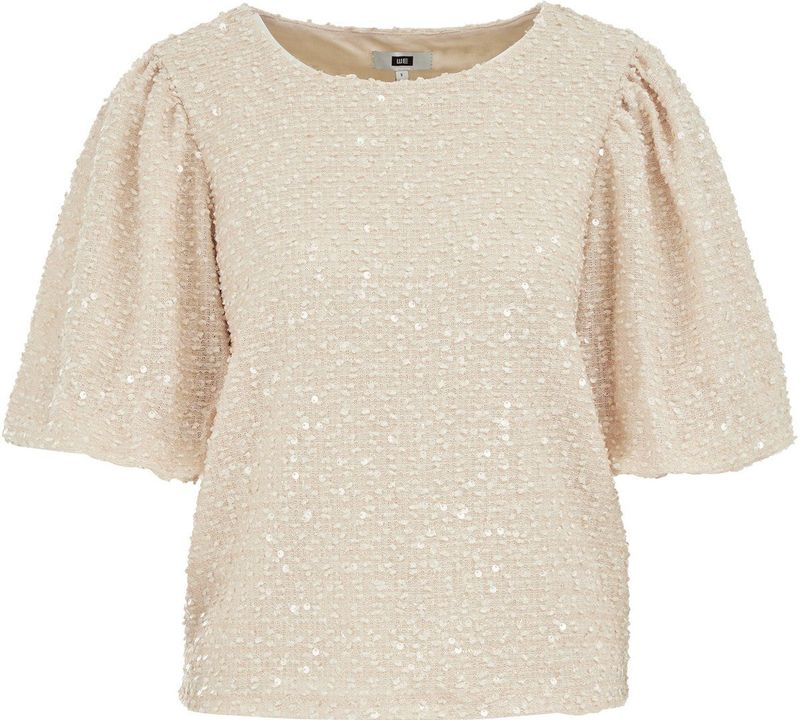 WE Fashion - Pailletten Top - Dames