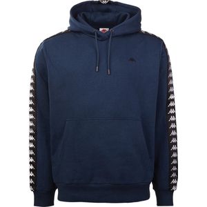Kappa Larko Sweatshirt 312009-19-4122, Mannen, Marineblauw, Sweatshirt, maat: S
