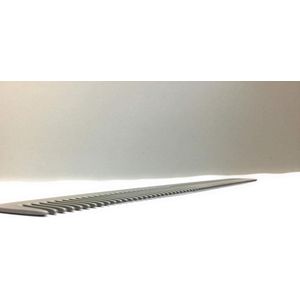 Professionele aluminium kam - antistatisch - salon-uitvoering - 1 stuk - 16,4 cm