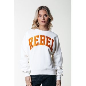 Colourful Rebel Rebel Patch Dropped Shoulder Sweat - S
