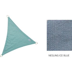 NESLING Coolfit Schaduwdoek - Driehoek (gelijkzijdige driehoek) - Ice Blue - 500x500x500 cm