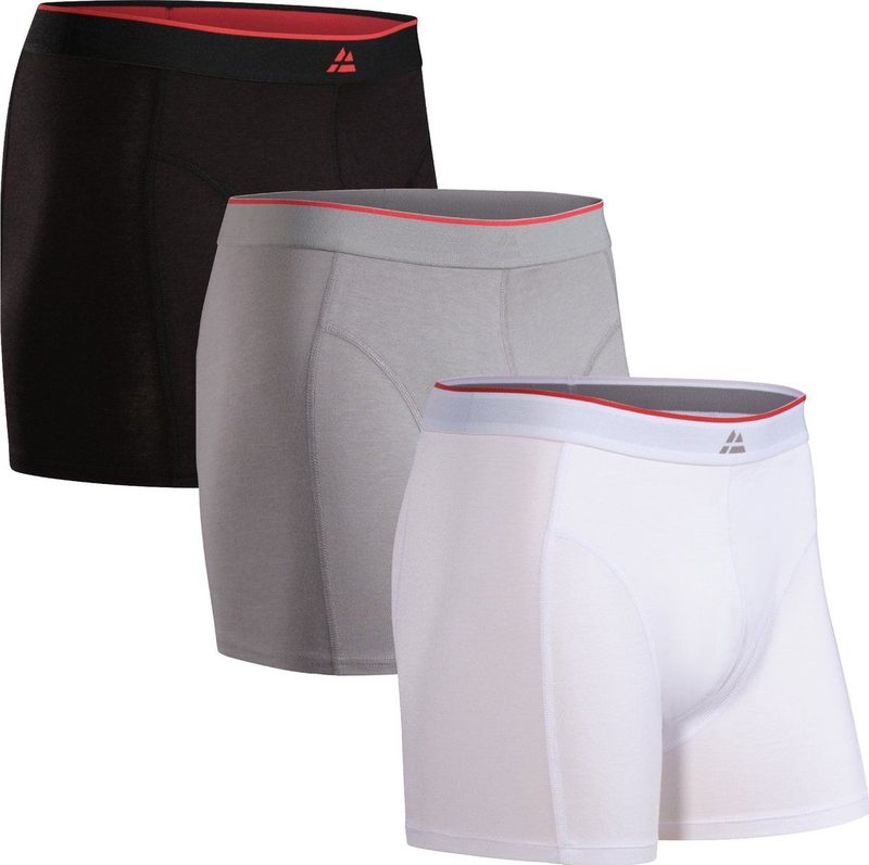DANISH ENDURANCE - Boxershorts - Bamboe Viscose - Heren Ondergoed - Meerkleurig - 3 pack