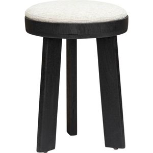 Ossana - Kruk - 40 cm - Hout - Zwart