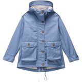 Tussenjas - Metalen Oogjes - Patroon - Ventilatiegaten - Ajusteerbare Capuchon