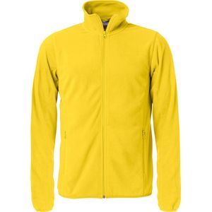 Clique Basic Micro Fleece Jacket Lemon maat 3XL