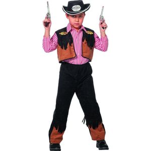 Carnavalskleding Cowboy outfit jongen Maat 140