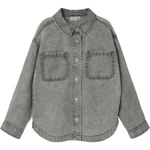 NAME IT - NKFEVERLYN DNM SCHAKET 5503-YA N - Meisjes - Overhemden