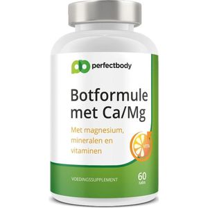 Calcium En Magnesium Capsules - 60 Tabletten - PerfectBody.nl